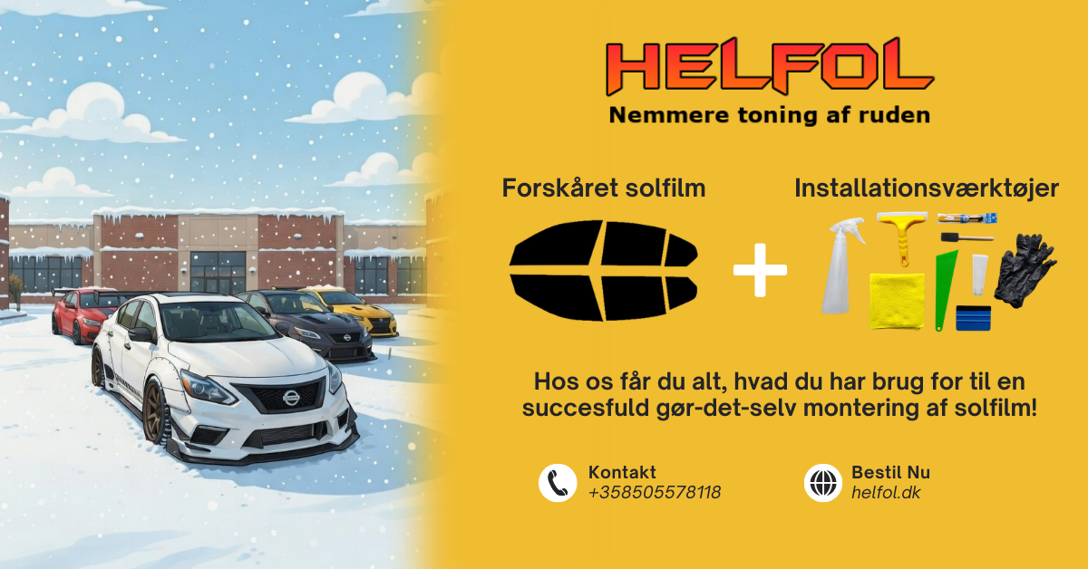 HelFol forskåret solfilm